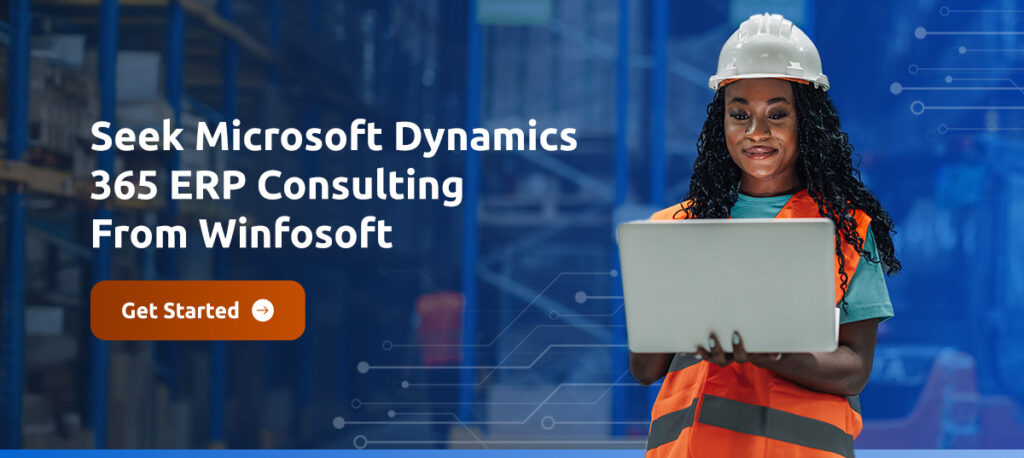 Seek Microsoft Dynamics 365 ERP Consulting from Winfosoft 