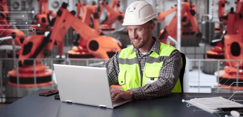 Metal manufacturer worker